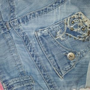 Vintage denim shorts